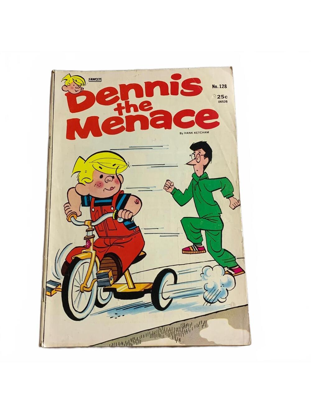 Dennis the Menace Comic Book No. 128 by Hank Ketcham Vintage 1960s Classic